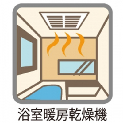 その他　浴室内には、４つの空調機能+24時間換気システムを導入。洗濯物を外に乾かしたくない人に嬉しい乾燥機能や、暖房機能でヒートショックの緩和、涼風＆換気機能でカビの抑制にも効果的です！