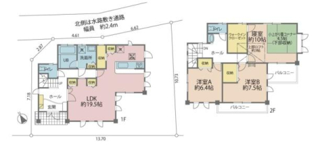 Ԏ} 19.5̍LXƂ邢LDKIrO[Epg[EEH[NCN[[bgȂǎ[LxłIꂵI[dZB
