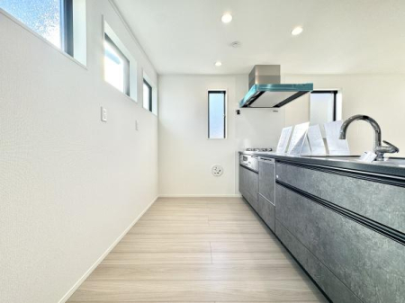 �L�b�`�� ���������ӂ��V�X�e���L�b�`���B�L�x�Ȏ��[�ŉƎ����X���[�Y�B�����̗����������I�ɁA�Ƒ��Ƃ̎��Ԃ������Ƒ�؂ɂł����Ԃł��B