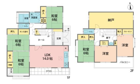 Ԏ} USLDKƍLXԁI14LDKIS[łXbLI