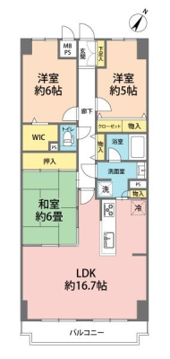 Ԏ} LX16.7LDKI[Lx3LDKBwKɂz聕]ǍDłB