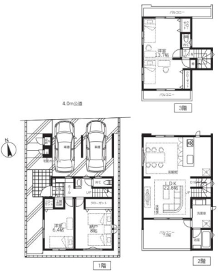 �Ԏ��} �L�X22.8��LDK�I���r���O�_�C�j���O�͏��g�[�t���I7���̍L���̃o���R�j�[�e���X�͖����̋�ԂɁI���֓y�Ԏ��[�A�O�����[�������I