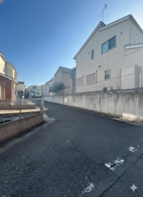 �O�ʓ��H�܂ތ��n�ʐ^ �O�ʓ��H������5m�ŁA�Ԃ̂���Ⴂ��o���肪���₷�����n�ł��B