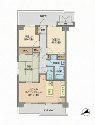 �Ԏ��} 3LDK�I