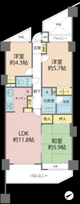 �Ԏ��} 3LDK�I�S�������[�t���I�I�[�i�[�`�F���W�����B���ݒ��I