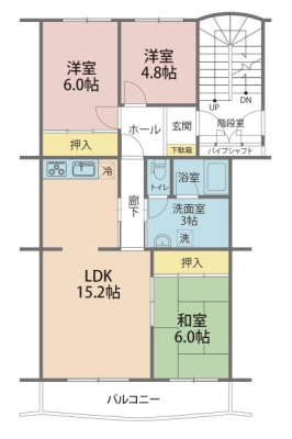 �Ԏ��} LDK15.2���I3LDK�I�I�[�i�[�`�F���W�����I���ݒ��ł��I