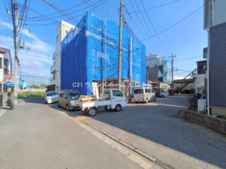 �O�ʓ��H�܂ތ��n�ʐ^ -