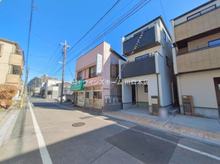 �O�ʓ��H�܂ތ��n�ʐ^ �O�ʓ��H�͐���6m���H�Œ��Ԃ����₷���ł��B�Â��ŗ����������Z��X�ł��I