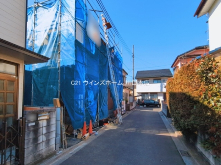 �O�ʓ��H�܂ތ��n�ʐ^ -