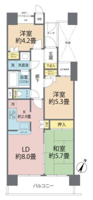 �Ԏ��} 3LDK�I�S�������[�t���I