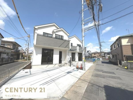 �O�ʓ��H�܂ތ��n�ʐ^ �O�ʓ��H����4���A�쑤3.8���̊p�n�I�z�����聕���ʂ��ǍD�B�Ԓʂ�̏��Ȃ��ՐÂȏZ��n�B