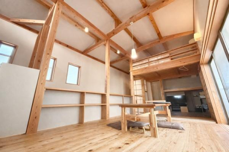 ���r���O ���V��Ȃ�ł͂̊J�����ƁA���炩�ȗz���ɕ�܂�閾�邢�Z��ԁB�����͎��R���������Ղ荷�����݁A�S�܂Ŗ��邭�Ȃ�悤�ȕ�炵�������܂��B��CG�ŏ����������Ă���܂�