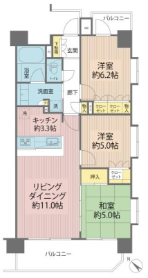 �Ԏ��} 3LDK�I�S�������[�t���I