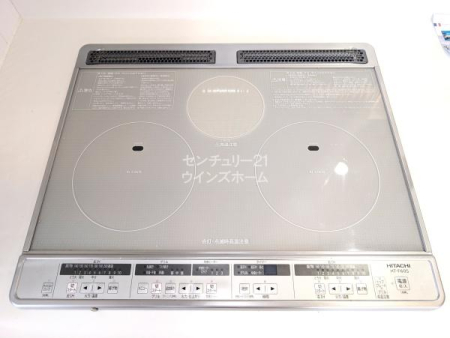 �L�b�`�� �L�b�`���̃R������IH�N�b�L���O�q�[�^�[���̗p�I�M������̔M���������̂ŁA�Ă��L�b�`���͏����Ȃ�܂���B�ܓ����Ȃ��̂ł��|�������N���N�I