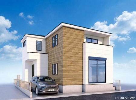 ���n�O�ώʐ^ �O�ʂ͌�ʗʂ̏��Ȃ���������̗ǂ����n�I30�؂̓y�n�Ɍ���1�@��2�K���ďZ��a�����܂��B1�K�Ƀ��r���O�A2�K�ɋ���4������z�u�����g���₷���Ԏ��d�l�I5LDK�ɕύX�\�ȃt���L�V�u���v�����ł��I