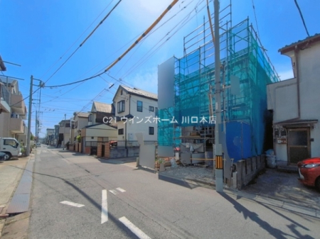 �O�ʓ��H�܂ތ��n�ʐ^ -