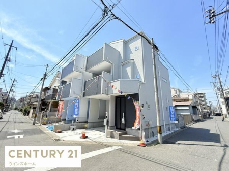 �O�ʓ��H�܂ތ��n�ʐ^ �O�ʓ��H����6���A�k��6���̊p�n�I�z�����聕���ʂ��ǍD�B�Ԓʂ�̏��Ȃ��ՐÂȏZ��n�B